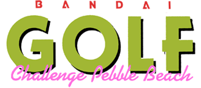 Bandai Golf Challenge Pebble Beach logo for NES